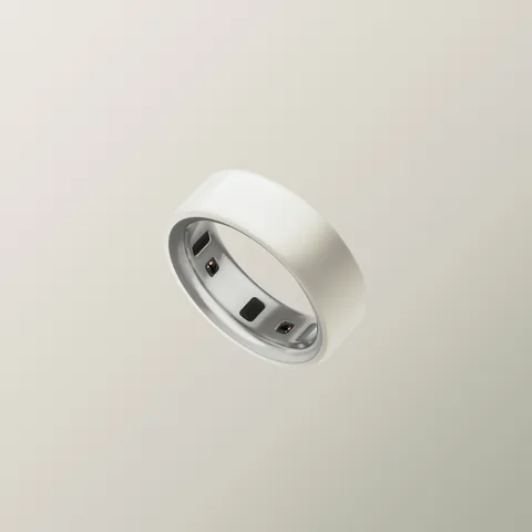 Умное кольцо Oura Ring 4 Ceramic — Cloud (Облако)
