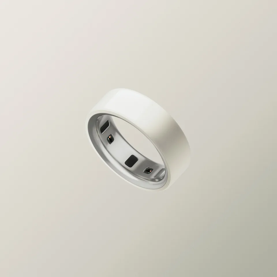 Умное кольцо Oura Ring 4 Ceramic — Cloud (Облако)