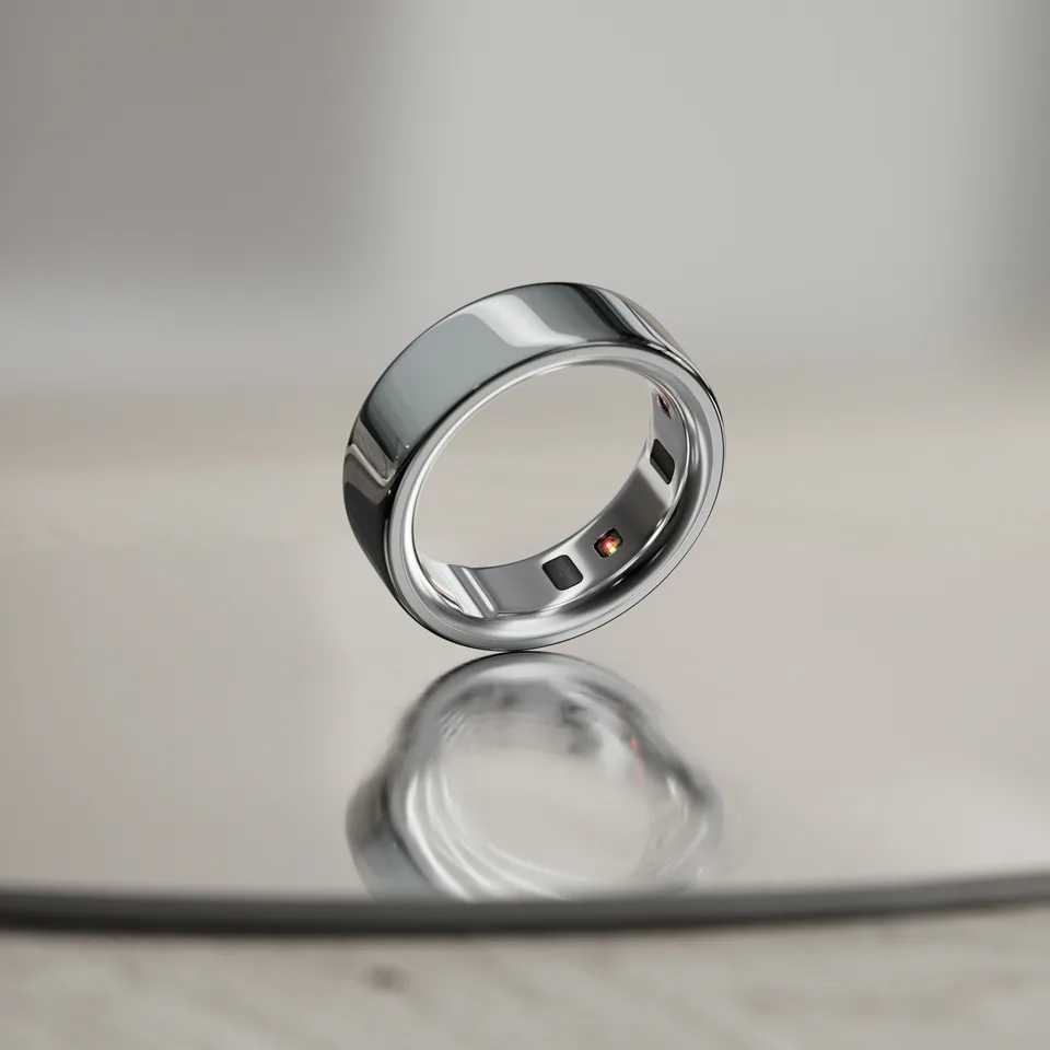 Умное кольцо Oura Ring 4 — Silver (Серебро)